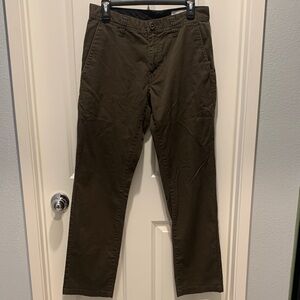 Volcom Men's Dark Brown Chinos